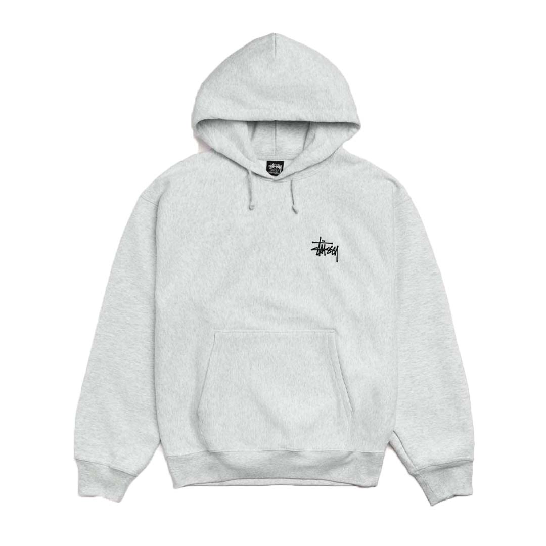 Stussy Basic Hoodie Grey