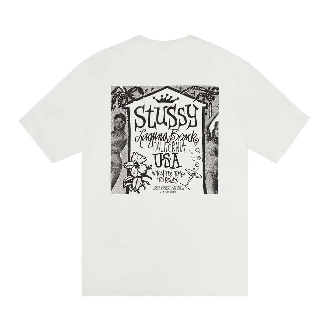 Stussy Beach House White Tee