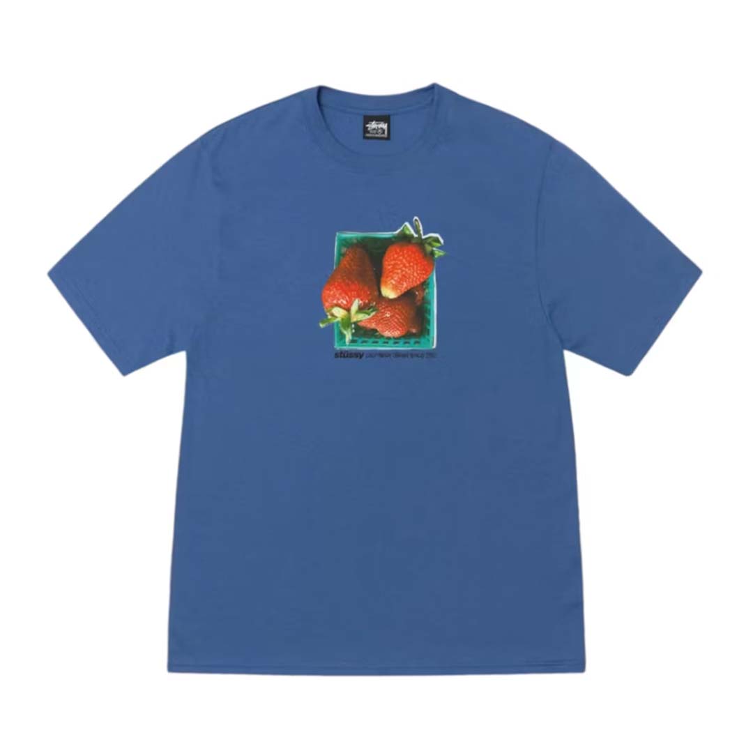 Stussy Berries Tee Blue