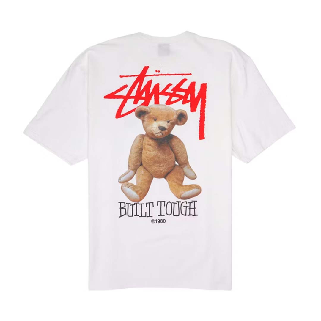 Stussy Built Tough White Tee