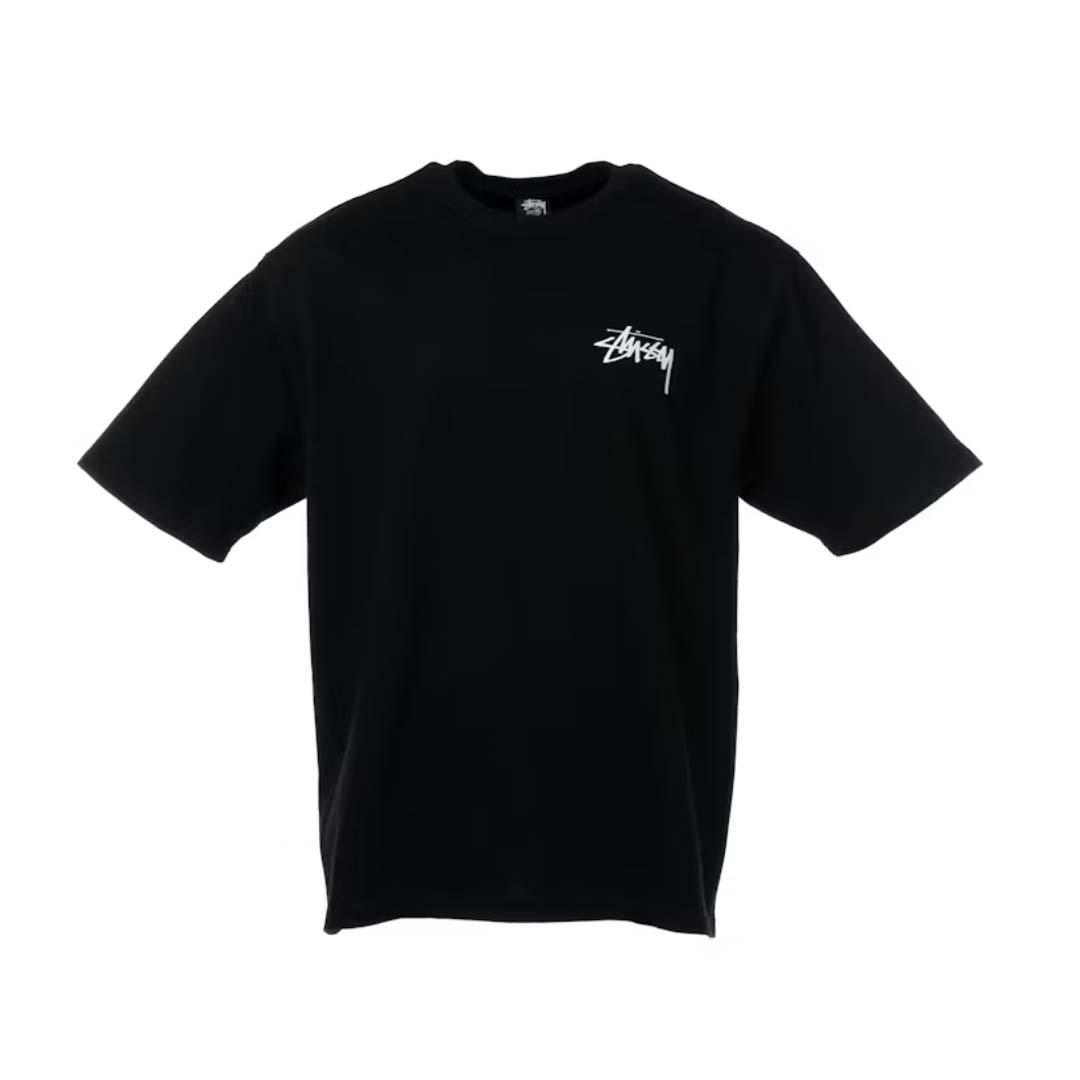 Stussy Fuzzy Dice Black Tee