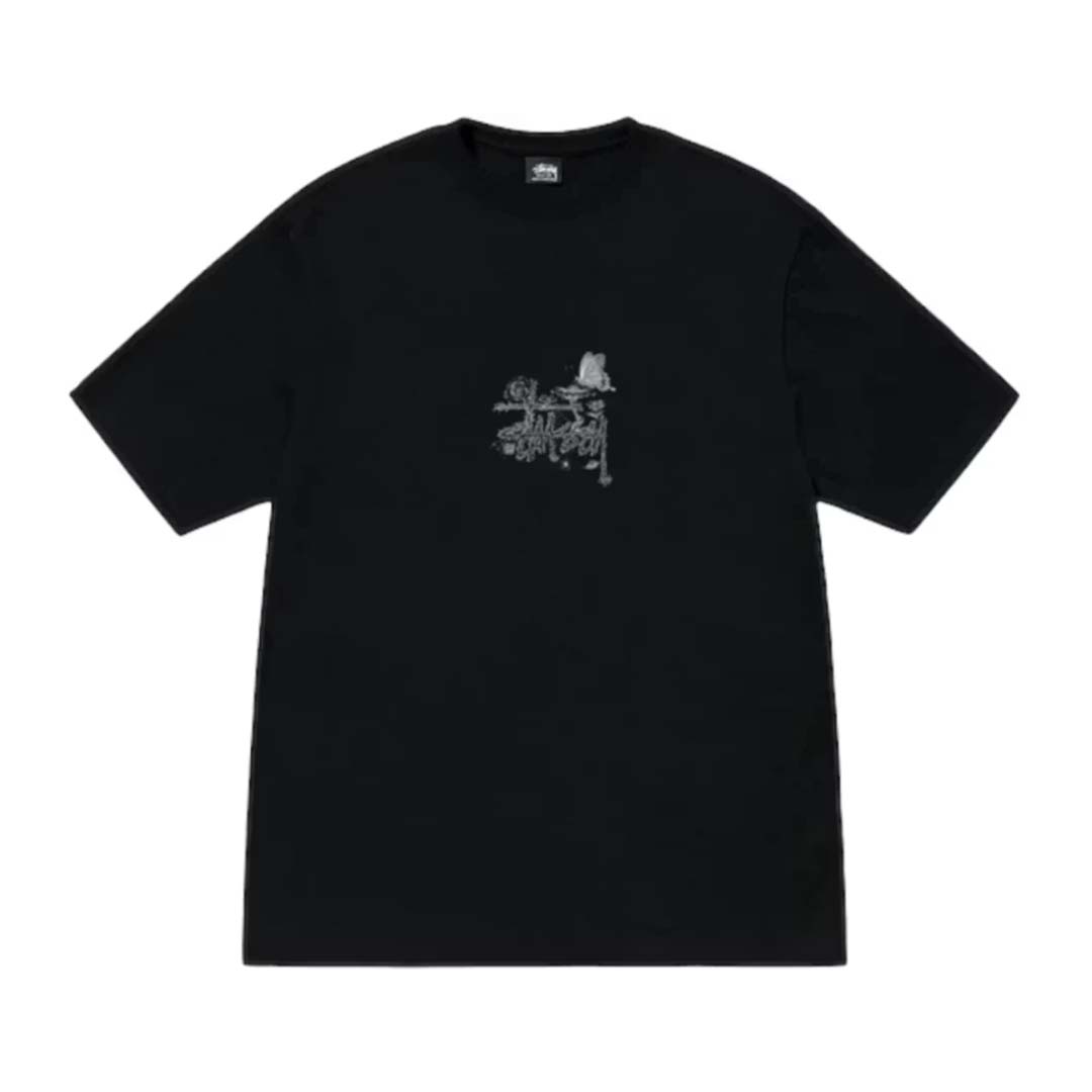 Stussy In Bloom Black Tee