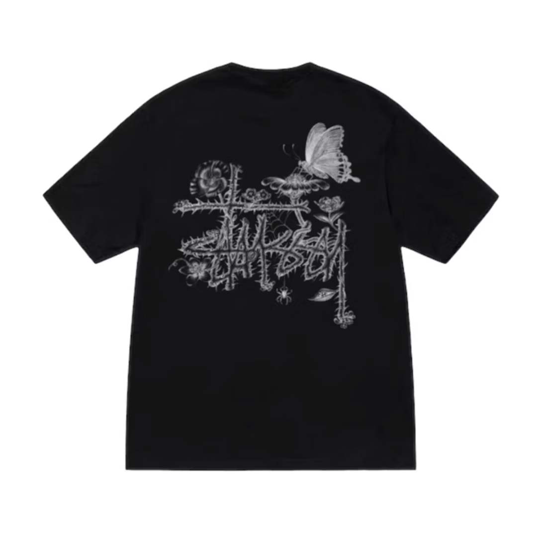 Stussy In Bloom Black Tee