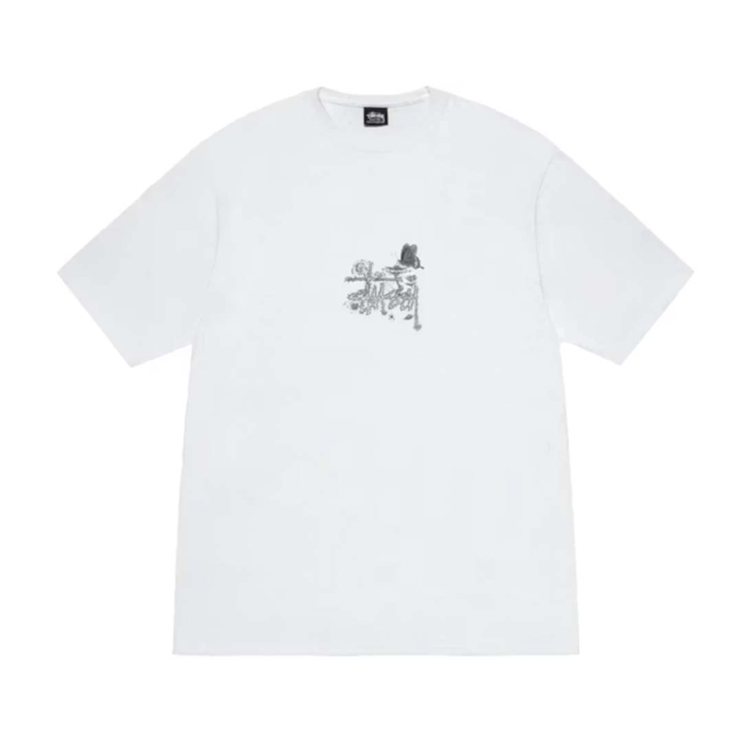 Stussy In Bloom White Tee