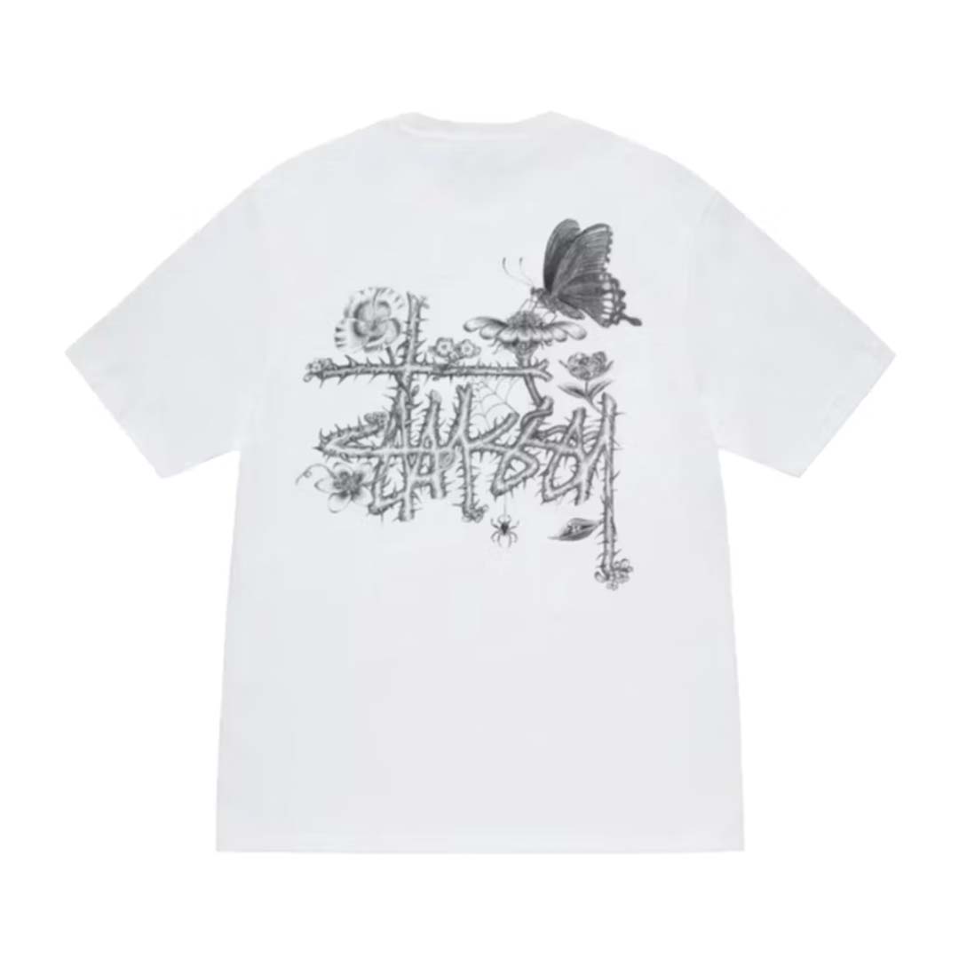 Stussy In Bloom White Tee