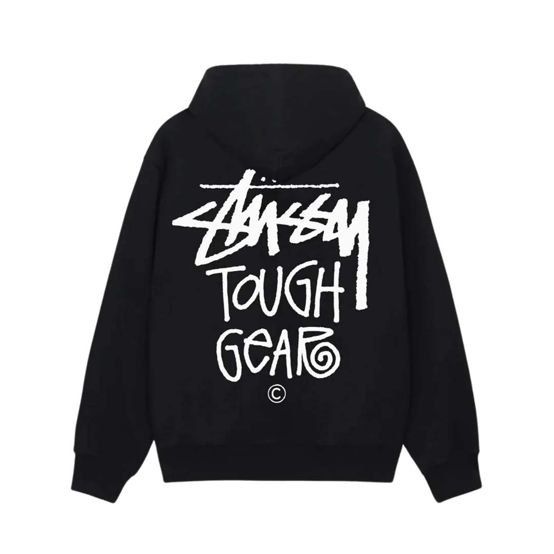 Stussy Tough Gear Hoodie Black