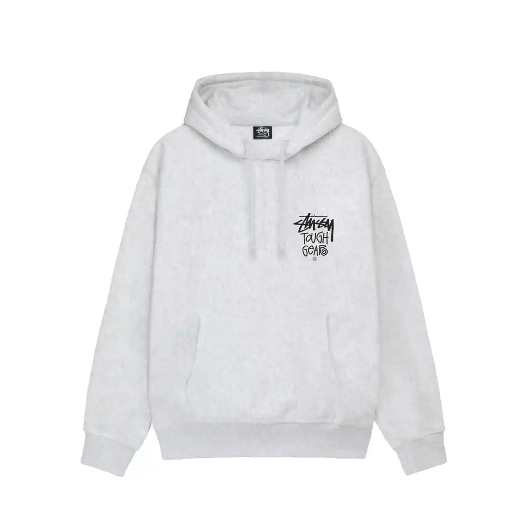 Stussy Tough Gear Hoodie Grey