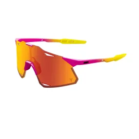 100% HYPERCRAFT - Fernando Tatis JR LE Pink / Yellow HiPER® Red Multilayer Mirror Lens