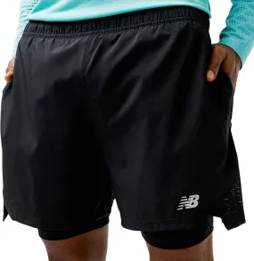 Accelerate Pacer 2 in 1 Short - Men's|-|Short Accelerate Pacer 2 en 1 - Homme