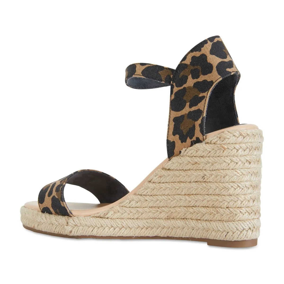 Audrey Espadrille in Animal Fabric