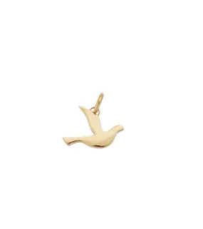 Charm Dove Gold