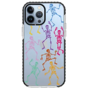 Dancing Skeleton Impact iPhone Case