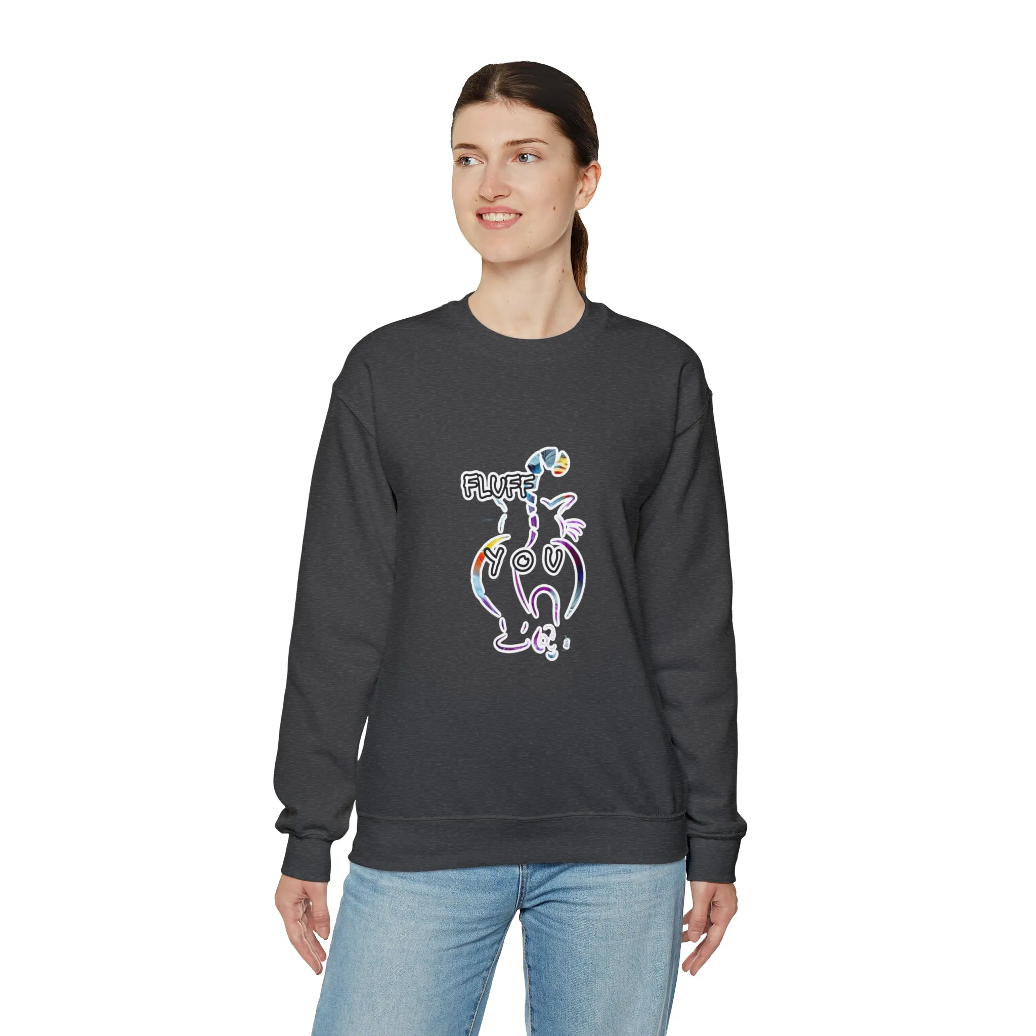 Fluff you Unisex Heavy Blend™ Crewneck Sweatshirt