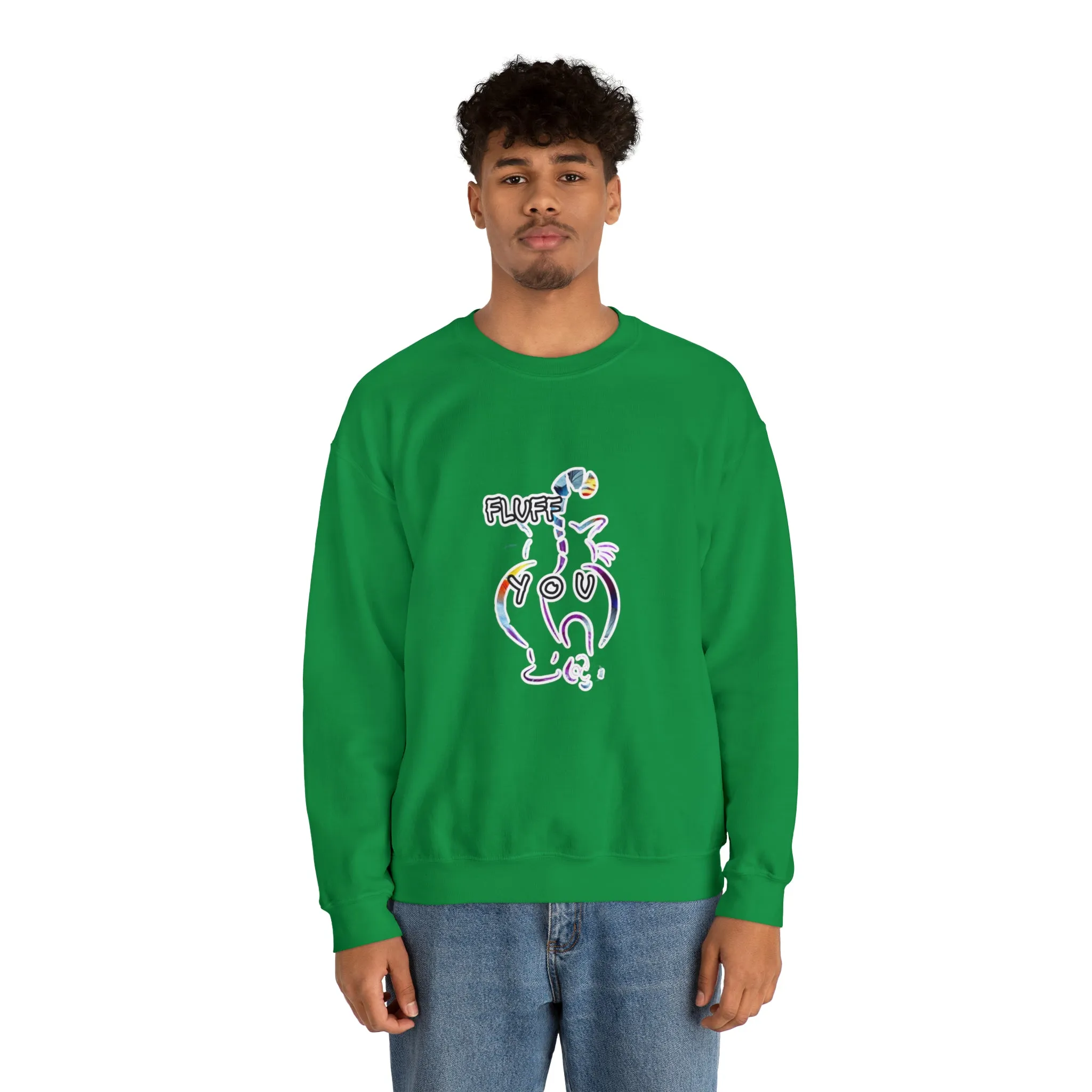 Fluff you Unisex Heavy Blend™ Crewneck Sweatshirt