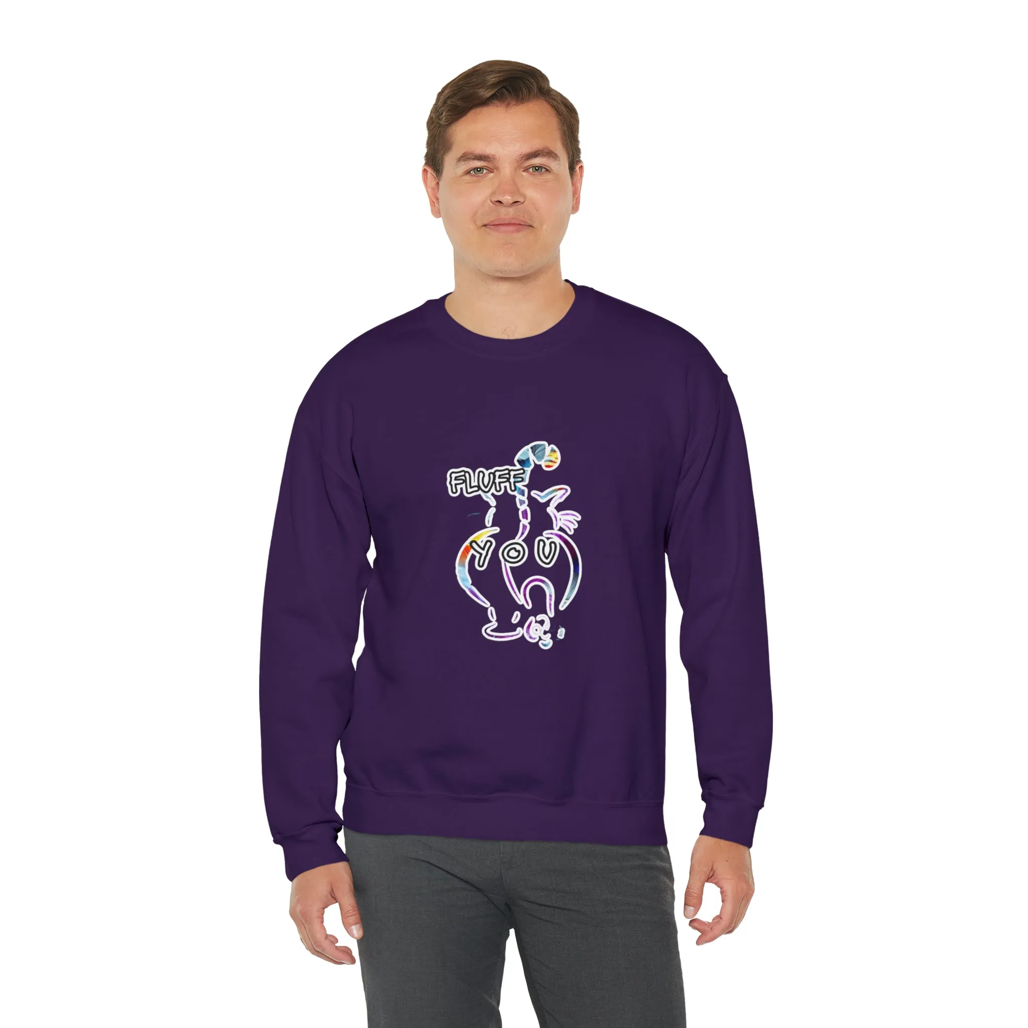 Fluff you Unisex Heavy Blend™ Crewneck Sweatshirt