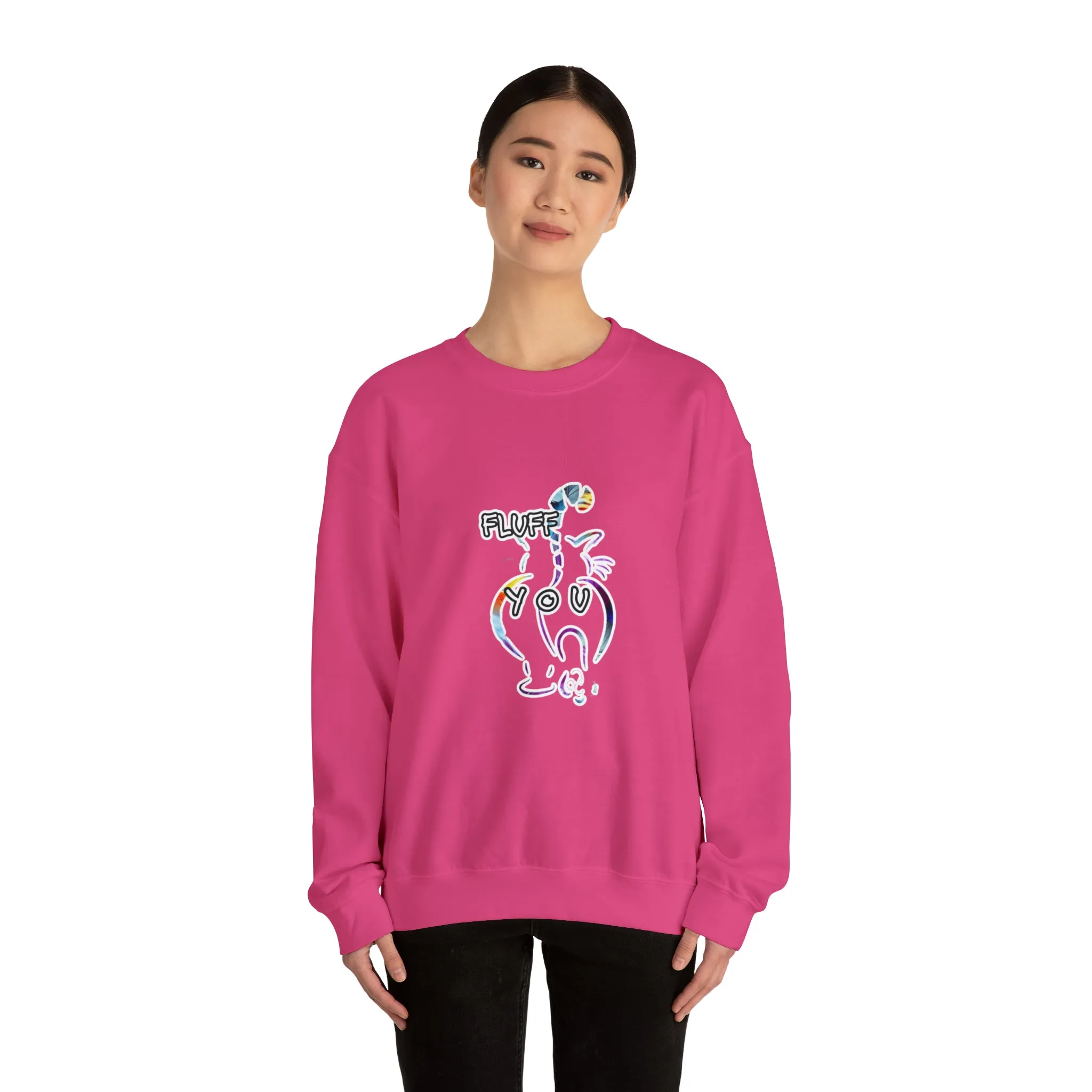 Fluff you Unisex Heavy Blend™ Crewneck Sweatshirt