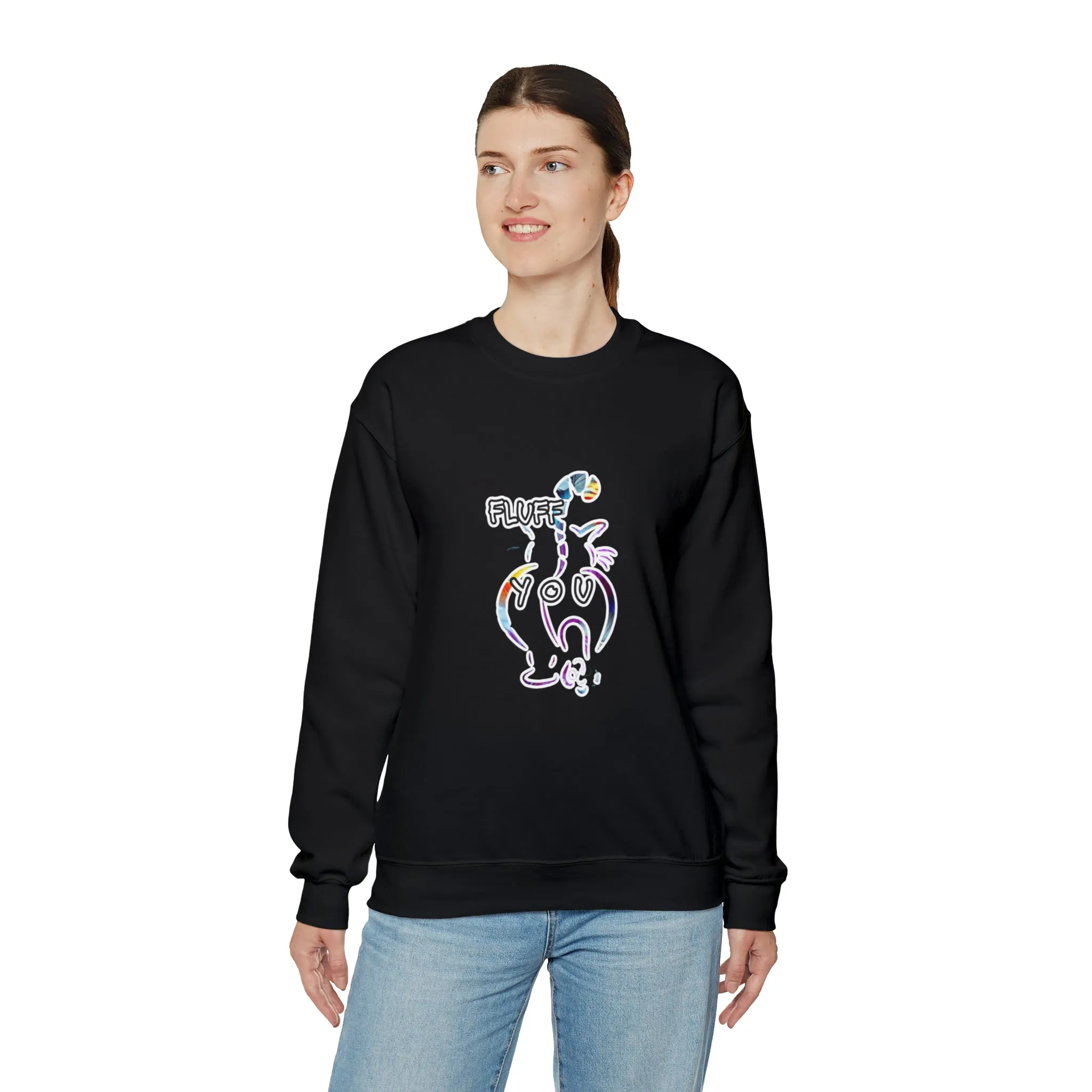 Fluff you Unisex Heavy Blend™ Crewneck Sweatshirt