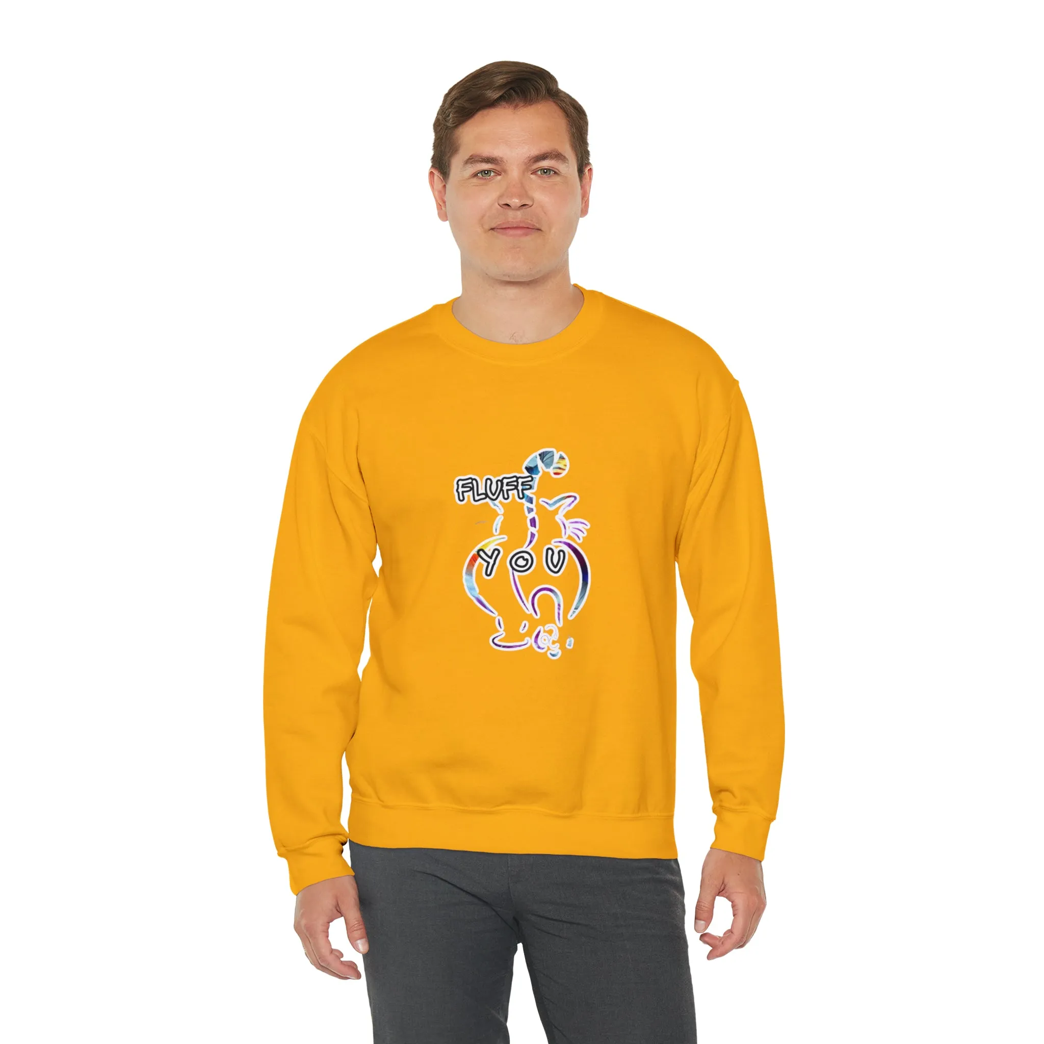 Fluff you Unisex Heavy Blend™ Crewneck Sweatshirt