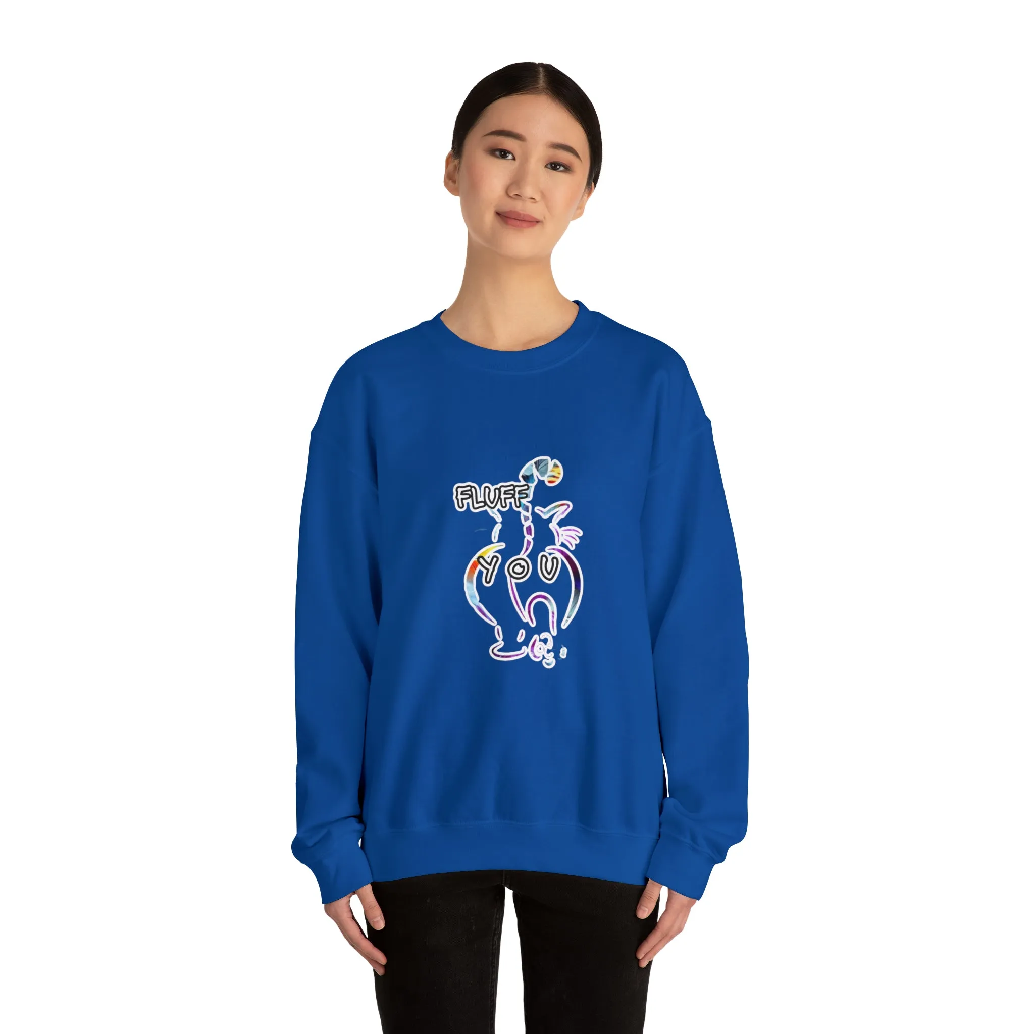 Fluff you Unisex Heavy Blend™ Crewneck Sweatshirt