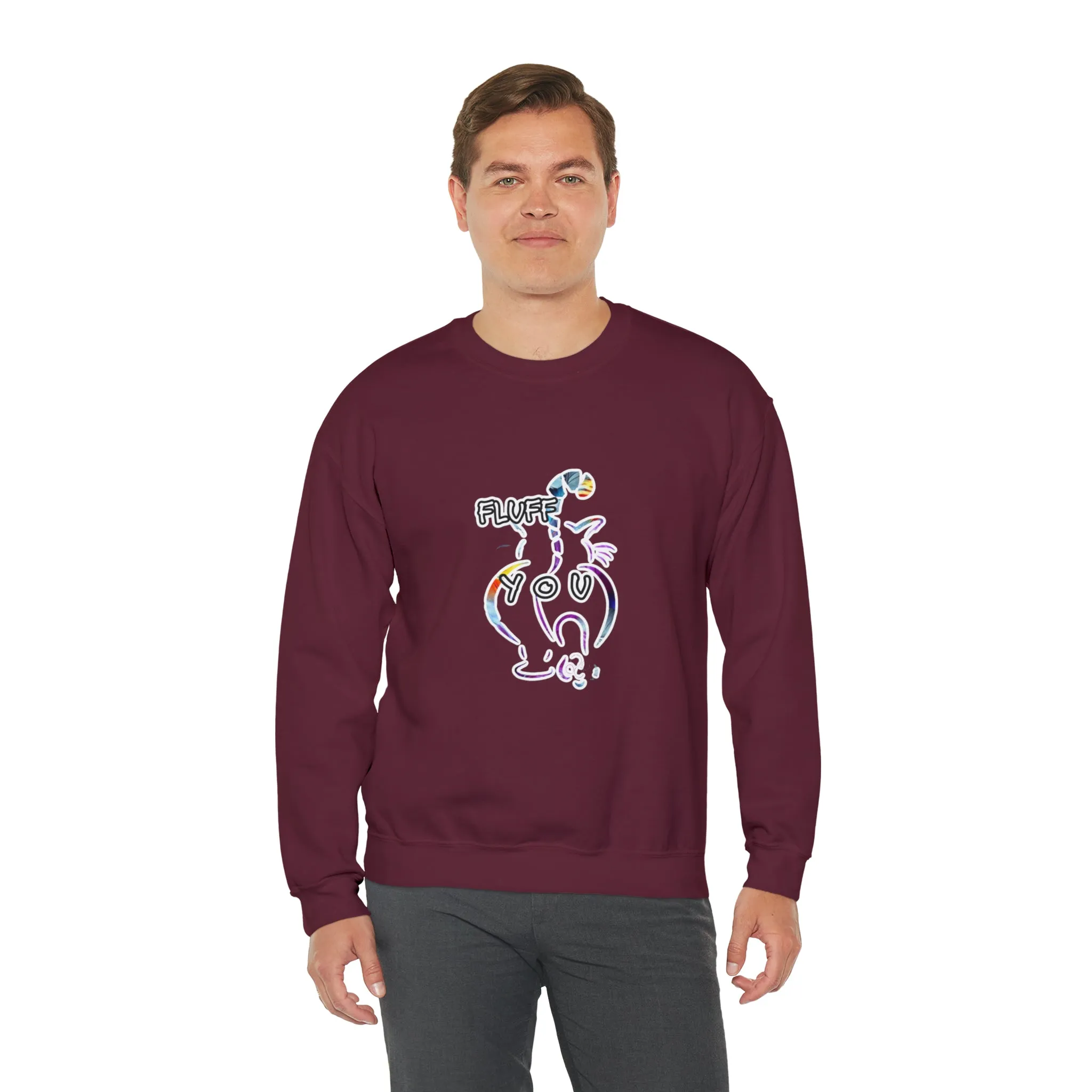 Fluff you Unisex Heavy Blend™ Crewneck Sweatshirt