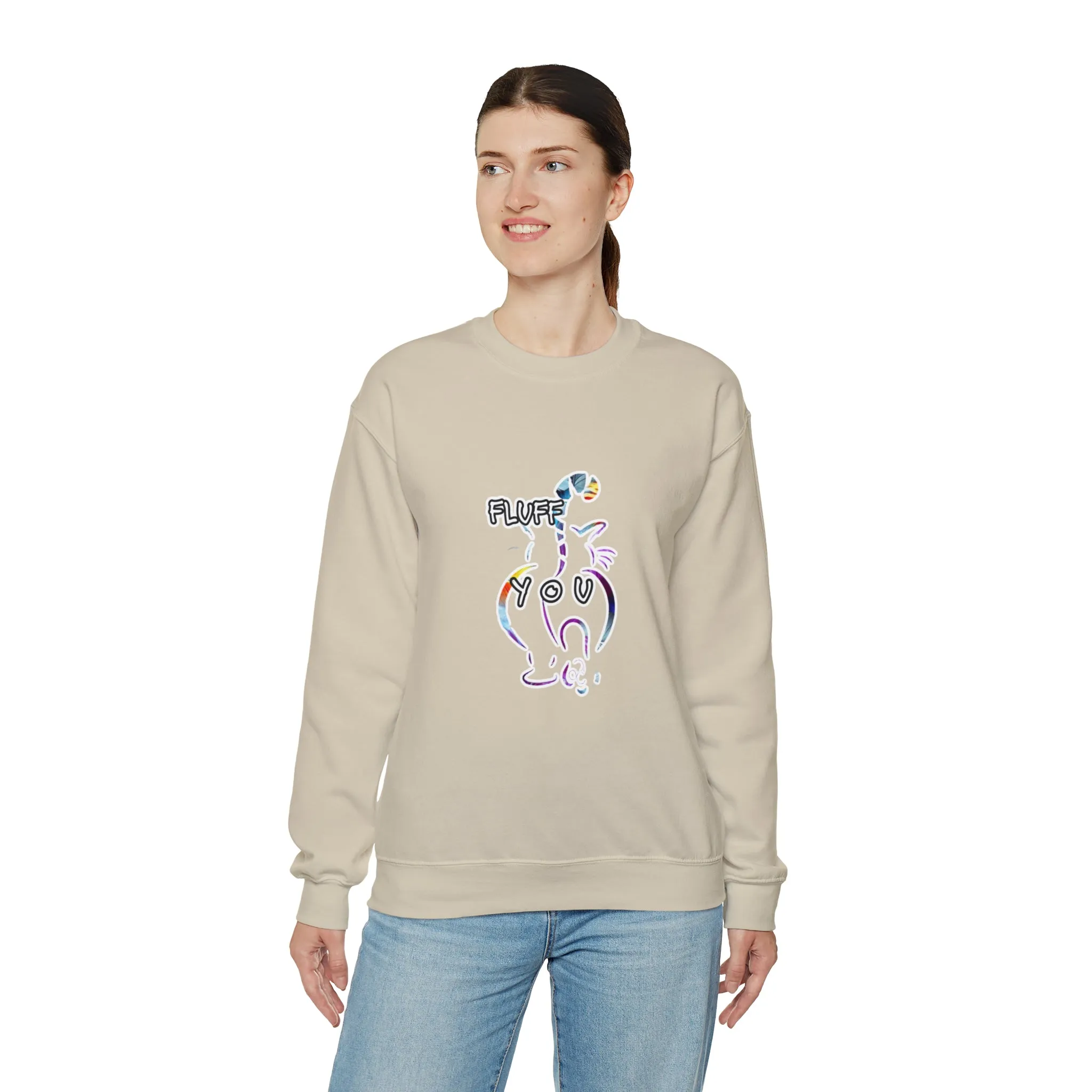 Fluff you Unisex Heavy Blend™ Crewneck Sweatshirt