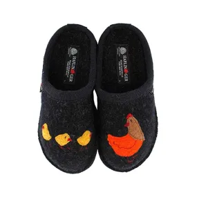 HAFLINGER Gallina Women's Wool Slippers