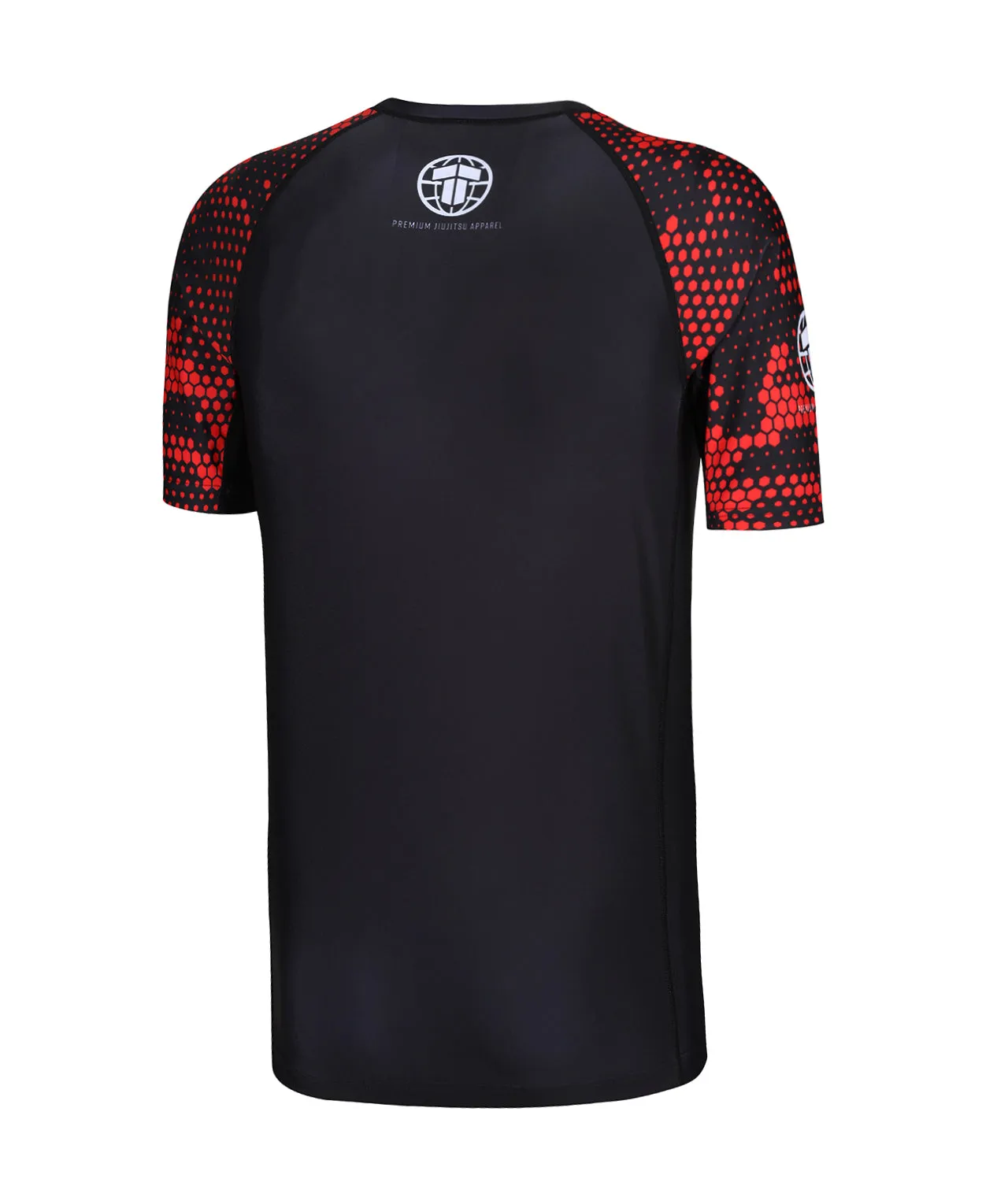 Kids Renegade Rash Guard - Black & Red