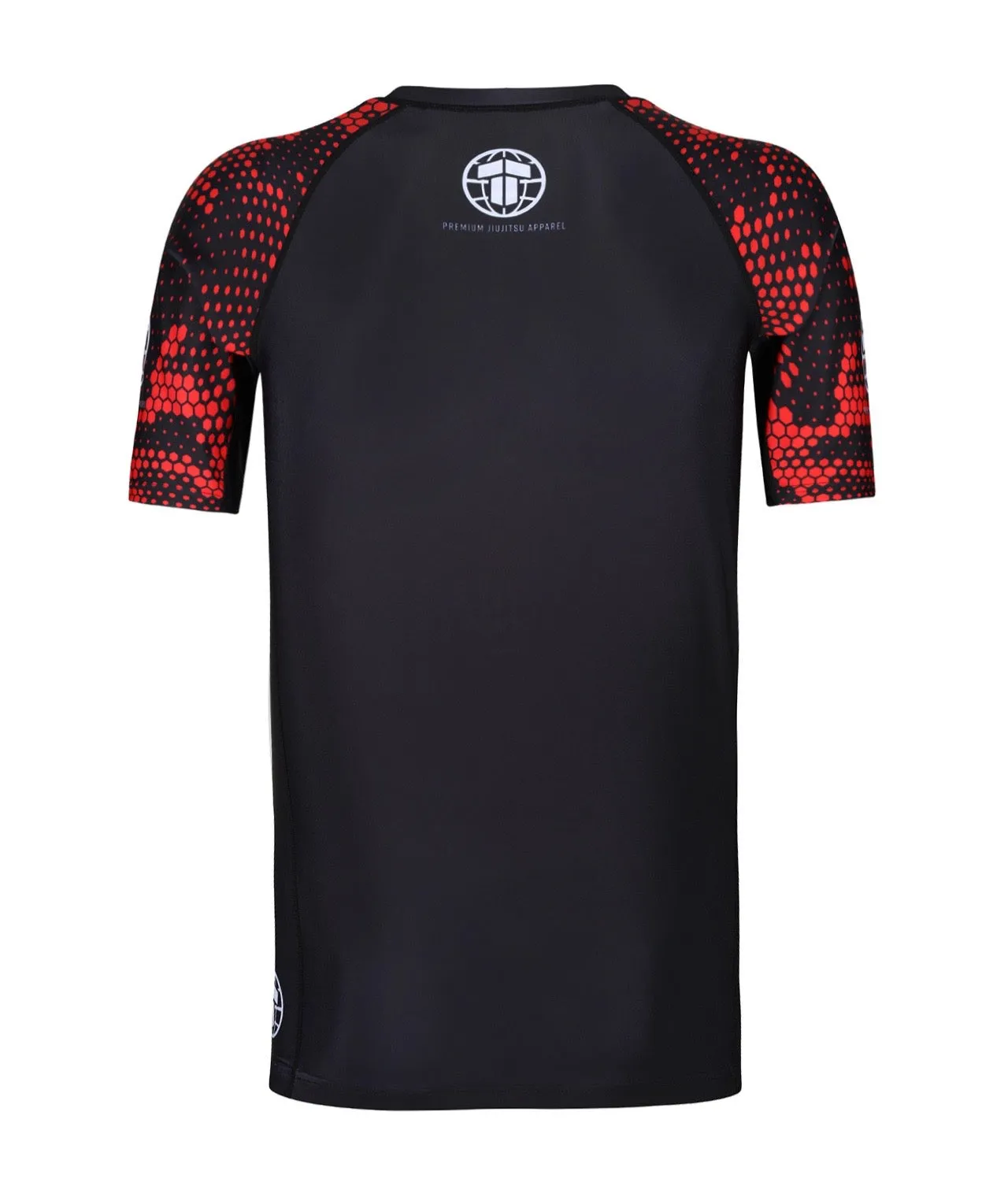 Kids Renegade Rash Guard - Black & Red